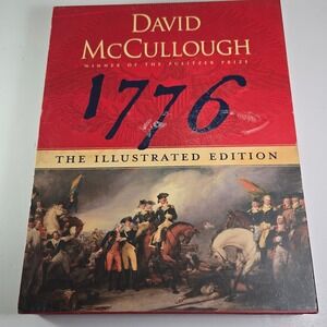 David McCullough 1776 The Illustrated Edition Hardcover History Book